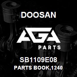 SB1109E08 Doosan PARTS BOOK,1240 | AGA Parts