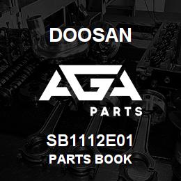 SB1112E01 Doosan PARTS BOOK | AGA Parts