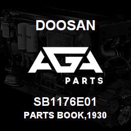 SB1176E01 Doosan PARTS BOOK,1930 | AGA Parts