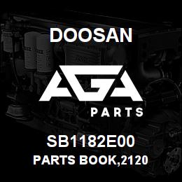 SB1182E00 Doosan PARTS BOOK,2120 | AGA Parts