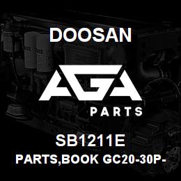 SB1211E Doosan PARTS,BOOK GC20-30P-5 | AGA Parts