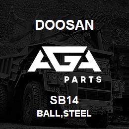 SB14 Doosan BALL,STEEL | AGA Parts