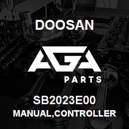 SB2023E00 Doosan MANUAL,CONTROLLER | AGA Parts