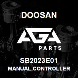 SB2023E01 Doosan MANUAL,CONTROLLER | AGA Parts