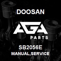 SB2056E Doosan MANUAL,SERVICE | AGA Parts