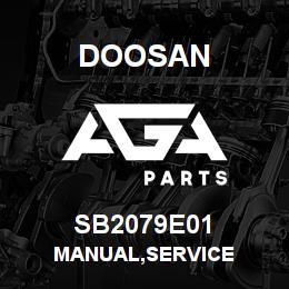SB2079E01 Doosan MANUAL,SERVICE | AGA Parts