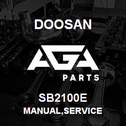 SB2100E Doosan MANUAL,SERVICE | AGA Parts