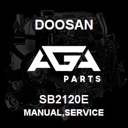 SB2120E Doosan MANUAL,SERVICE | AGA Parts