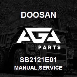 SB2121E01 Doosan MANUAL,SERVICE | AGA Parts