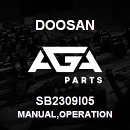 SB2309I05 Doosan MANUAL,OPERATION | AGA Parts