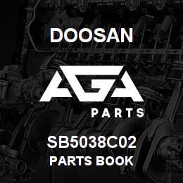 SB5038C02 Doosan PARTS BOOK | AGA Parts