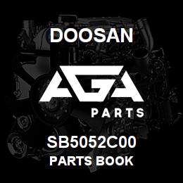 SB5052C00 Doosan PARTS BOOK | AGA Parts
