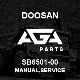 SB6501-00 Doosan MANUAL,SERVICE | AGA Parts