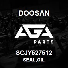 SCJY527512 Doosan SEAL,OIL | AGA Parts