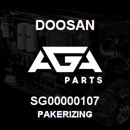 SG00000107 Doosan PAKERIZING | AGA Parts