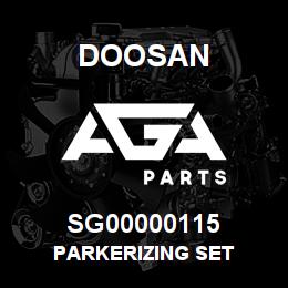 SG00000115 Doosan PARKERIZING SET | AGA Parts