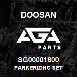 SG00001600 Doosan PARKERIZING SET | AGA Parts