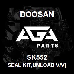 SK552 Doosan SEAL KIT,UNLOAD V/V(IH) | AGA Parts