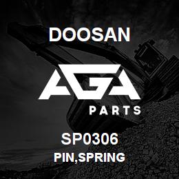 SP0306 Doosan PIN,SPRING | AGA Parts