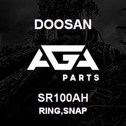 SR100AH Doosan RING,SNAP | AGA Parts