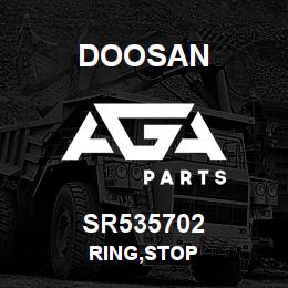 SR535702 Doosan RING,STOP | AGA Parts