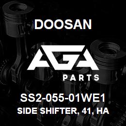 SS2-055-01WE1 Doosan SIDE SHIFTER, 41, HANGER STYLE | AGA Parts