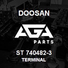 ST 740482-3 Doosan TERMINAL | AGA Parts