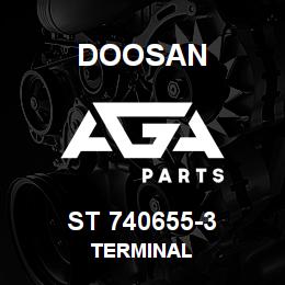 ST 740655-3 Doosan TERMINAL | AGA Parts