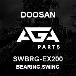 SWBRG-EX200 Doosan BEARING,SWING | AGA Parts