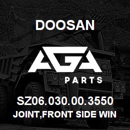 SZ06.030.00.3550 Doosan JOINT,FRONT SIDE WINDOW | AGA Parts
