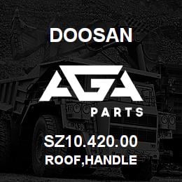 SZ10.420.00 Doosan ROOF,HANDLE | AGA Parts