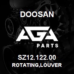 SZ12.122.00 Doosan ROTATING,LOUVER | AGA Parts