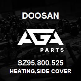 SZ95.800.525 Doosan HEATING,SIDE COVER | AGA Parts