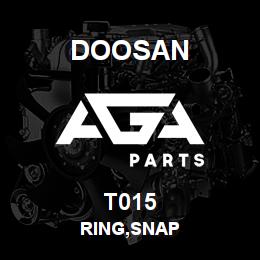 T015 Doosan RING,SNAP | AGA Parts