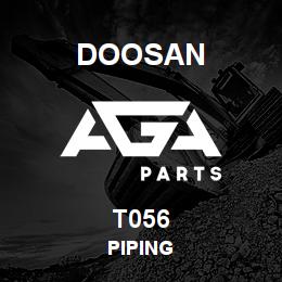 T056 Doosan PIPING | AGA Parts