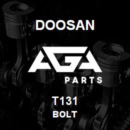 T131 Doosan BOLT | AGA Parts
