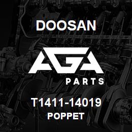 T1411-14019 Doosan POPPET | AGA Parts