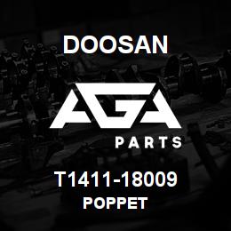 T1411-18009 Doosan POPPET | AGA Parts