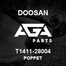 T1411-28004 Doosan POPPET | AGA Parts
