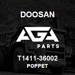 T1411-36002 Doosan POPPET | AGA Parts