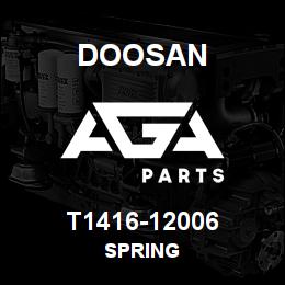 T1416-12006 Doosan SPRING | AGA Parts