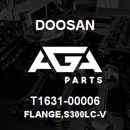 T1631-00006 Doosan FLANGE,S300LC-V | AGA Parts