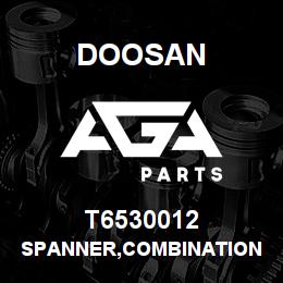 T6530012 Doosan SPANNER,COMBINATION | AGA Parts