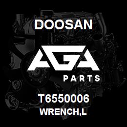 T6550006 Doosan WRENCH,L | AGA Parts