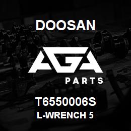 T6550006S Doosan L-WRENCH 5 | AGA Parts