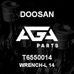 T6550014 Doosan WRENCH-L 14 | AGA Parts