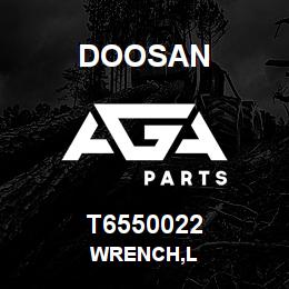 T6550022 Doosan WRENCH,L | AGA Parts