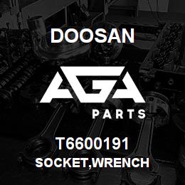 T6600191 Doosan SOCKET,WRENCH | AGA Parts