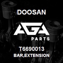 T6690013 Doosan BAR,EXTENSION | AGA Parts