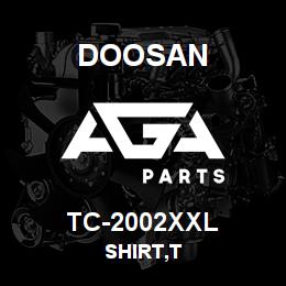 TC-2002XXL Doosan SHIRT,T | AGA Parts